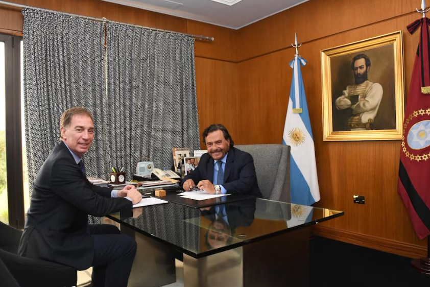 Reforma Laboral: Santilli suma apoyo de Gustavo Sáenz en Salta y acelera la negociación con los gobernadores