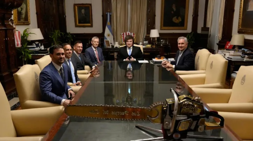 Milei recibió a Peter Thiel en la Casa Rosada y profundiza vínculos con el mundo tech global