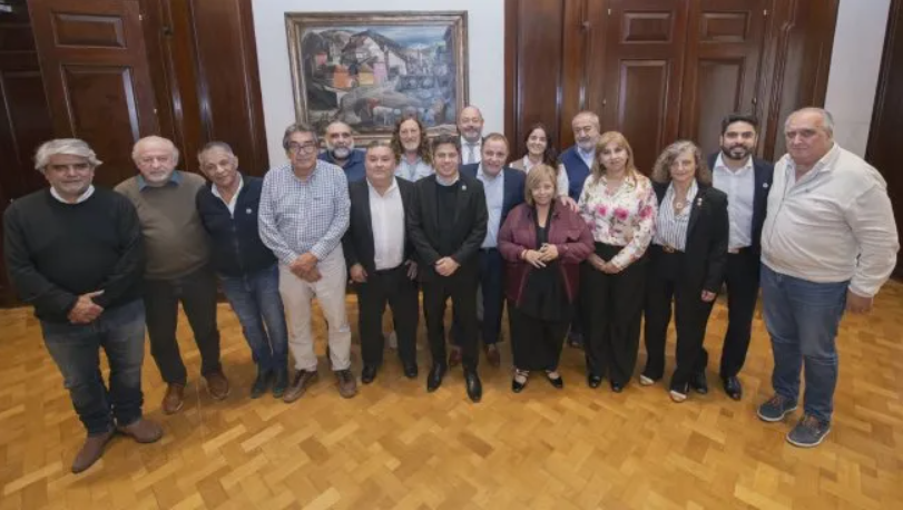 Kicillof reunió a las centrales sindicales y gobernadores para coordinar una respuesta contra la reforma laboral