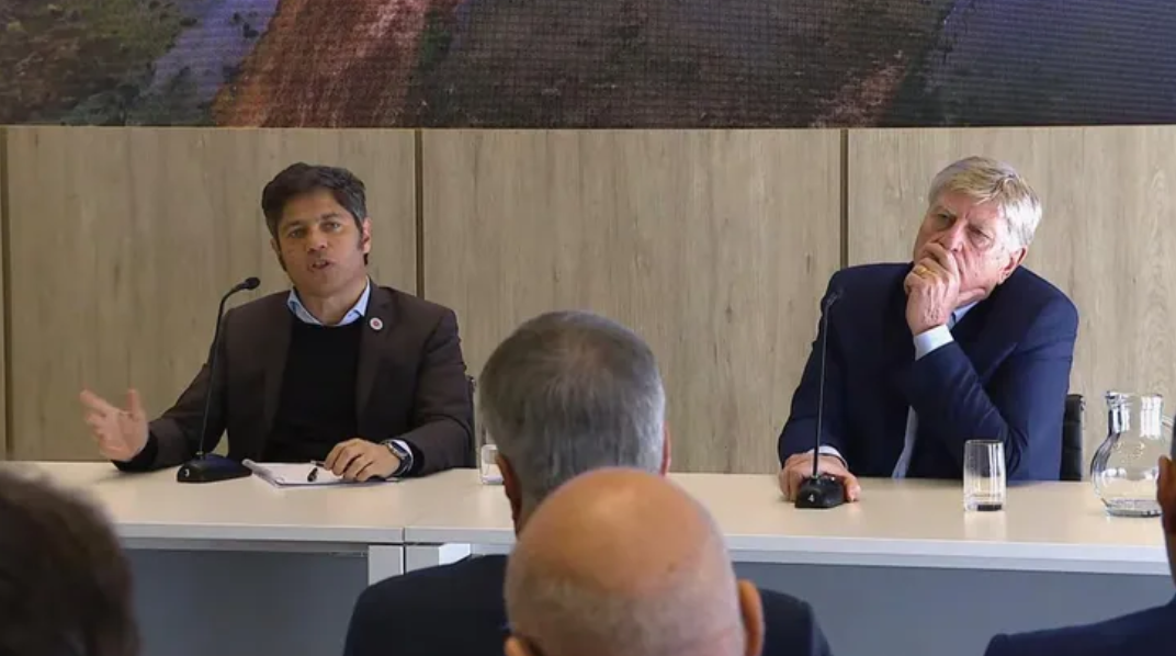 Kicillof y Ziliotto acordaron reforzar la prevención ante un posible El Niño más intenso